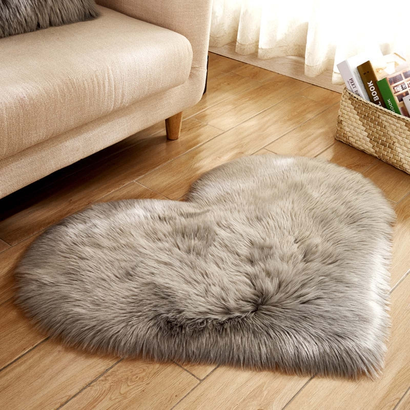 Baby Love Heart Shape Carpet