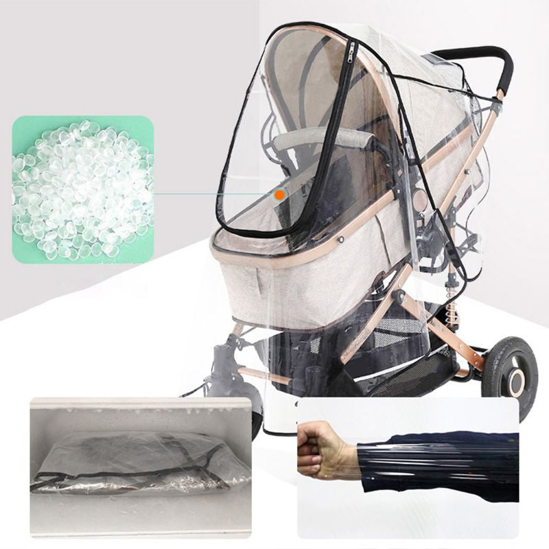 Universal Stroller Rain Cover Trolley for Baby Care