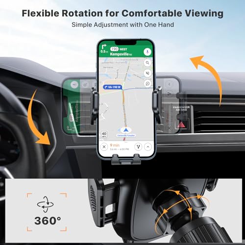 Air Vent Universal Hands Free Automobile Cell Phone Holder Fit