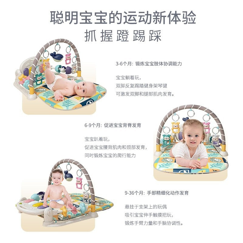 New Baby Play Mat Piano Keyboard Carpet