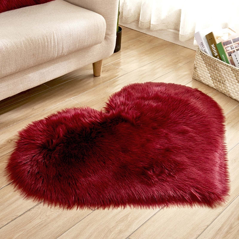 Baby Love Heart Shape Carpet