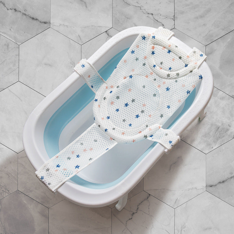 AIBEDILA Newborn Adjustable Bathtub Seat Baby Bath Net