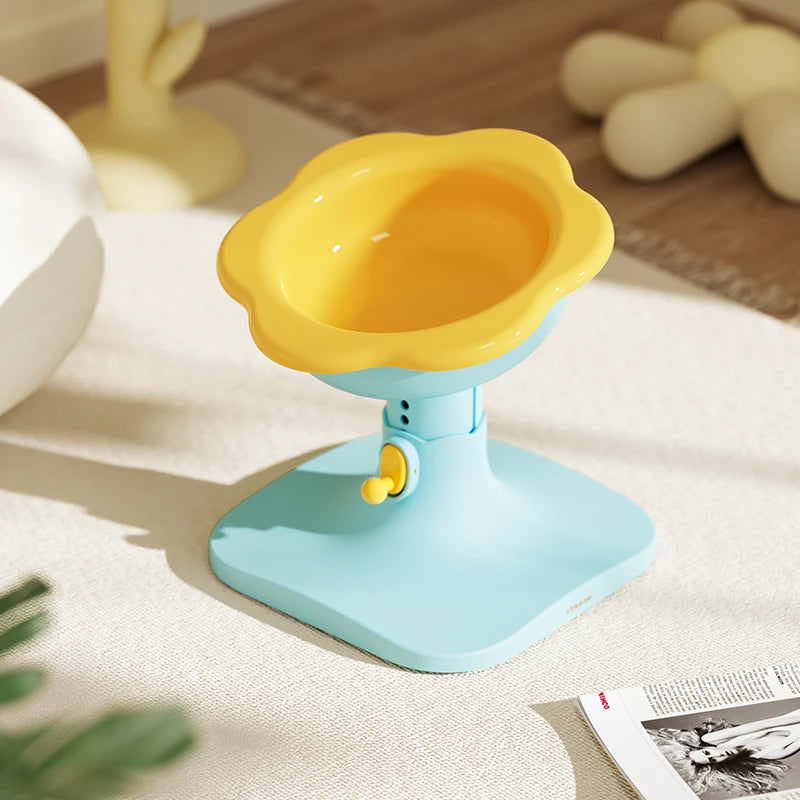 Adjustable Pet Eating Feeder Dish Bowel