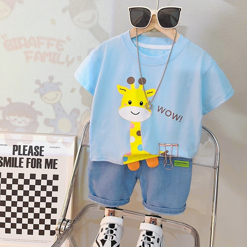 Cartoon infant Suits Baby Clothing Set for Boys-Girls