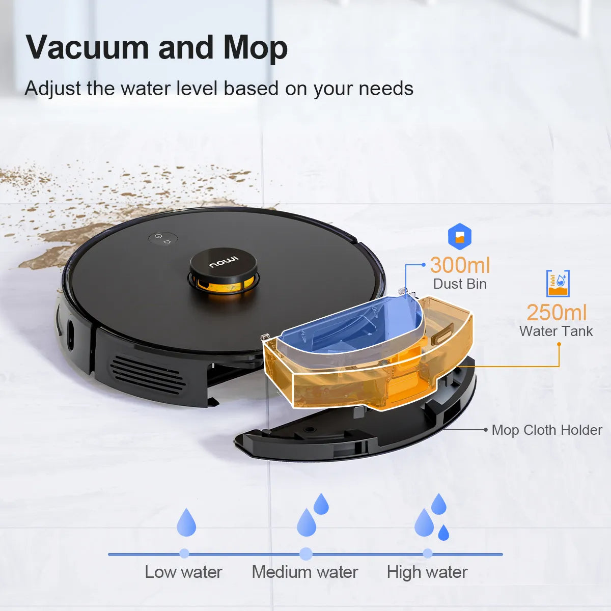 IMOU Robotic Self-empty Vacuum Cleaner