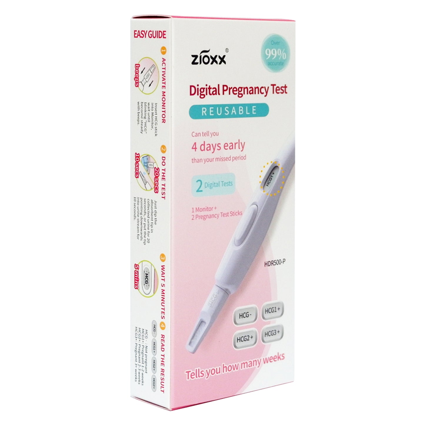 Zioxx Digital Early Result Pregnancy Test Kit