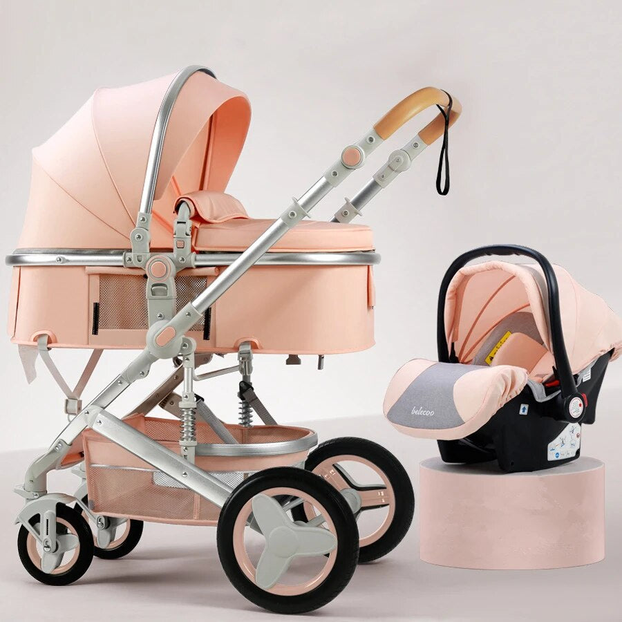 Newborn Baby Car Seat Trolley