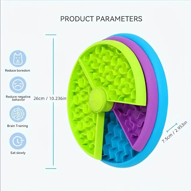 Pet supplies Slow food bowl