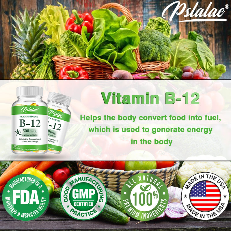 Natural Vitamin B12 Supplement