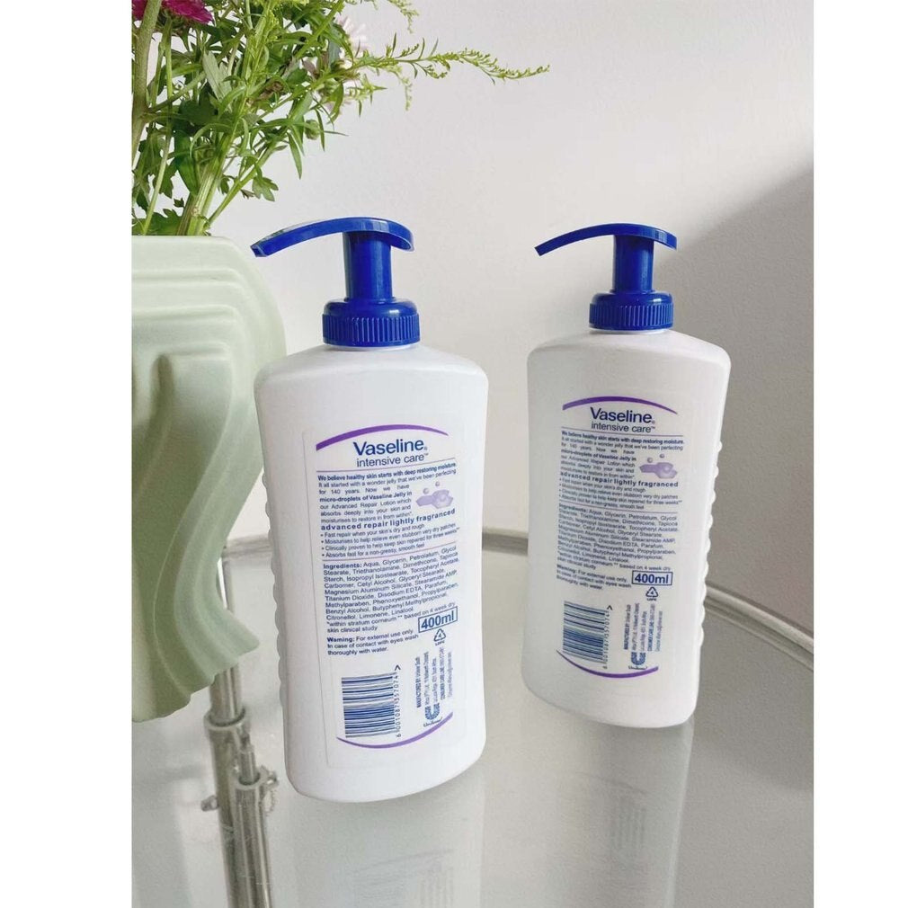 400ML Vaseline Body Lotion Daily Moisturizing For Dry Skin