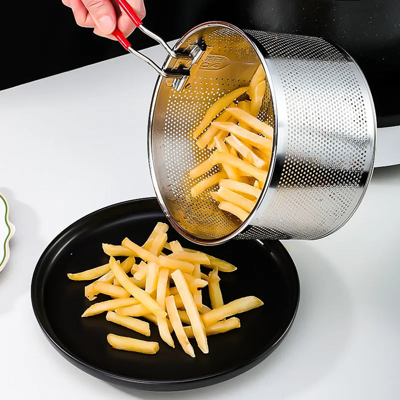 Hot Filter Pasta Spoon Deep Fry Basket