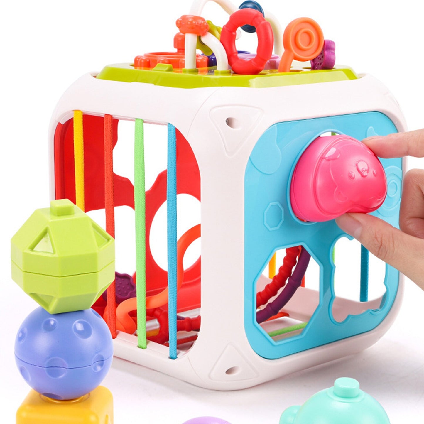 Country Critters Wooden Activity Play Cube By Hape for kids