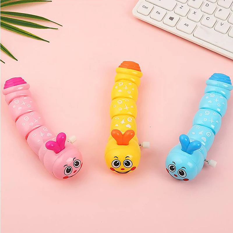 Cute Cartoon Caterpillar Clockwork Toys