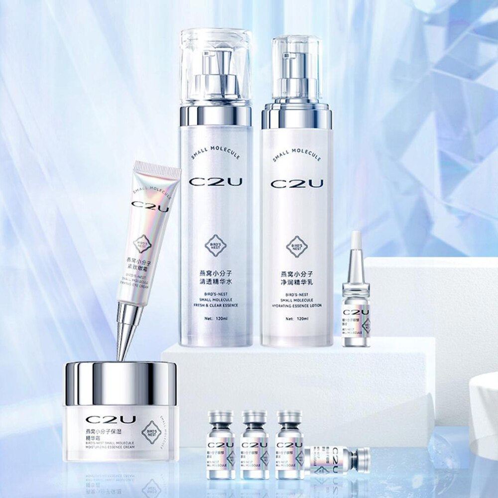 Small Molecule Facial Beauty Products for Women's Skin Care Sets