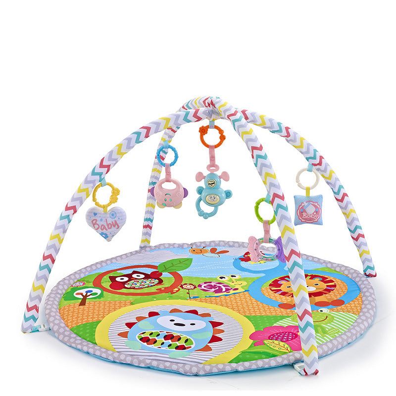 Multifunctional Fitness Frame Round Play Crawling Mat for Kids