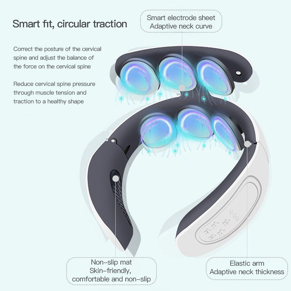 electroestimulador EMS Kneading Massager Acupuncture