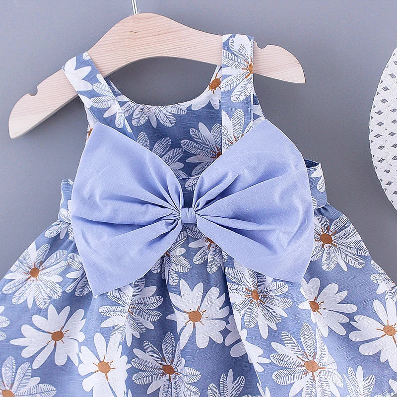 2024 Summer Small Daisy Cotton New Baby Dress