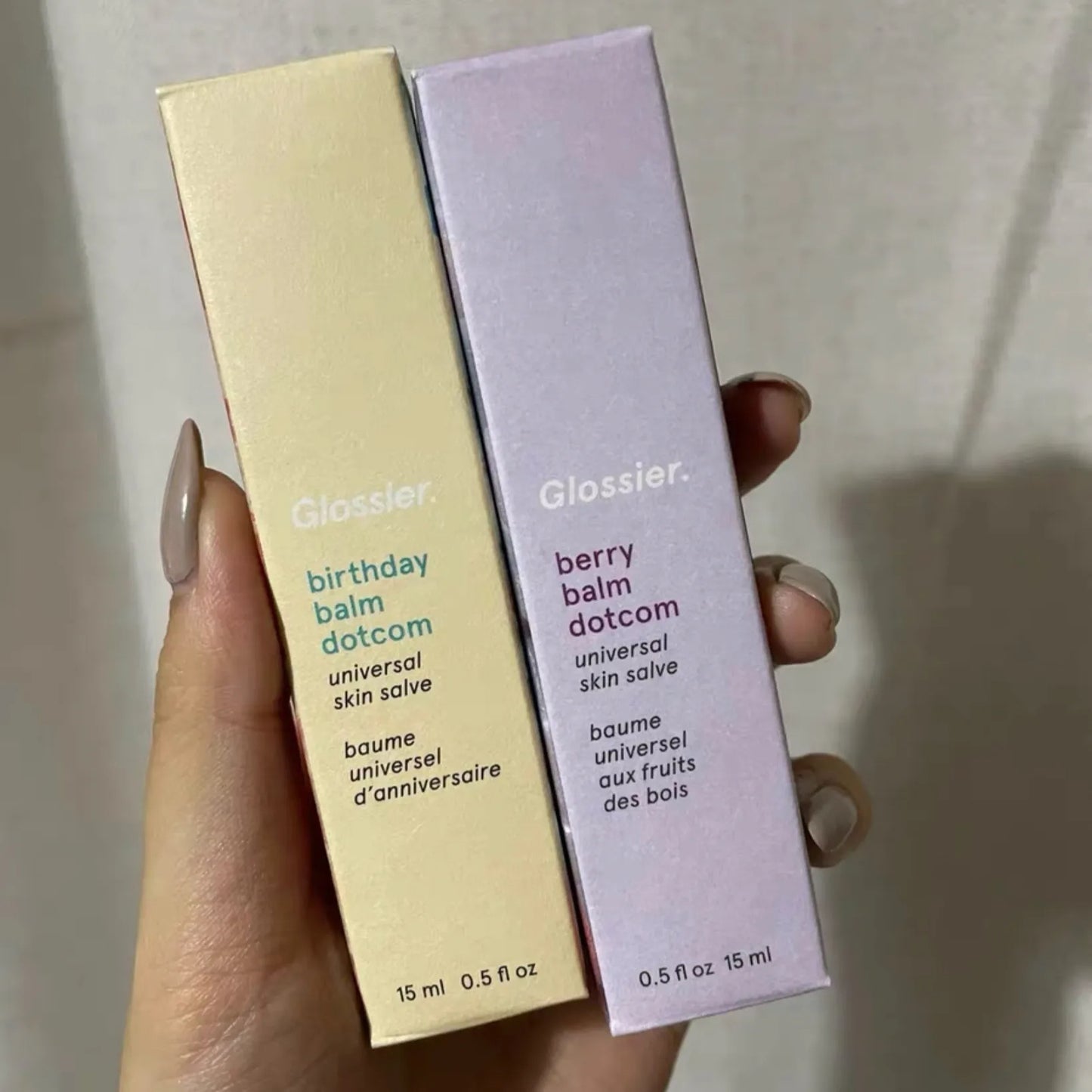 Glossier Rose Mint Berry Mango Cherry Makeup