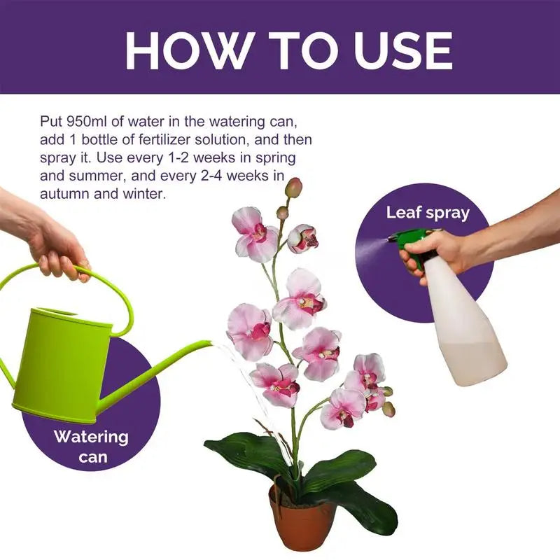 Orchid Liquid Fertilizer Plant Growth Enhancer