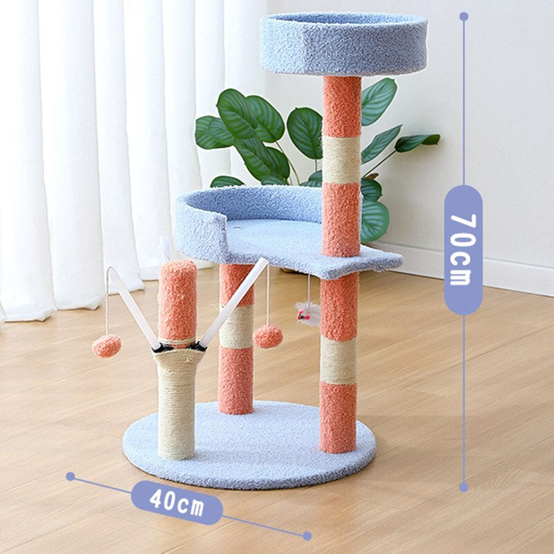 Four-layer Climbing Frame Couch Protector Cats  Furniture