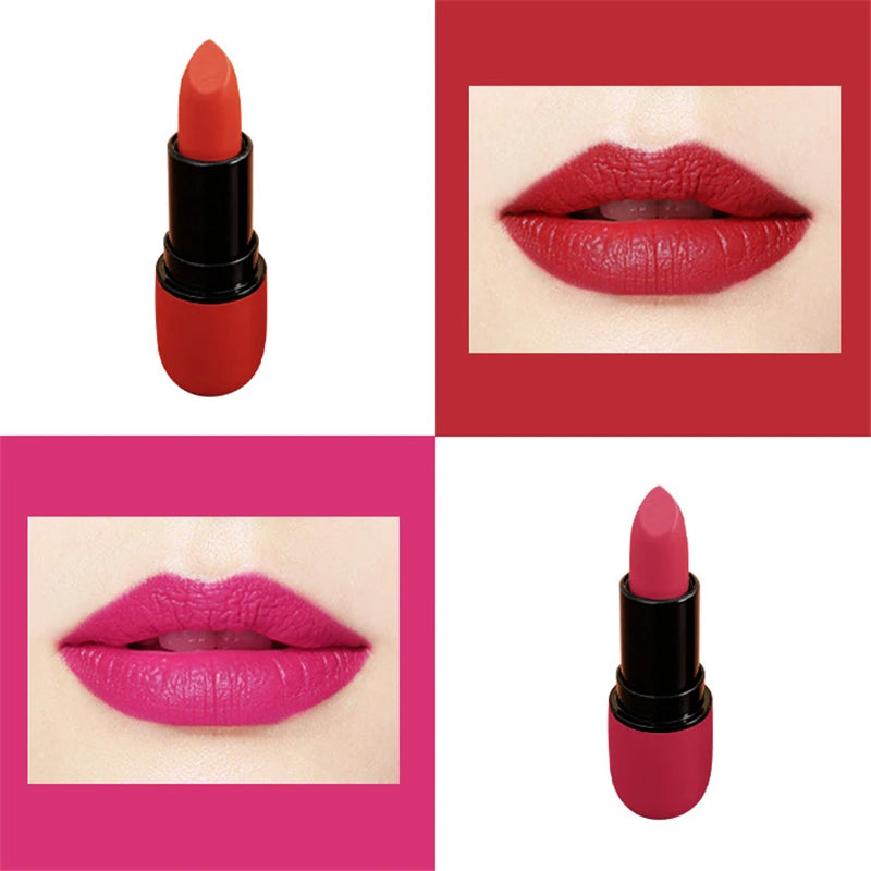 Matte Velvet Lipstick Set - 12 Stunning Shades