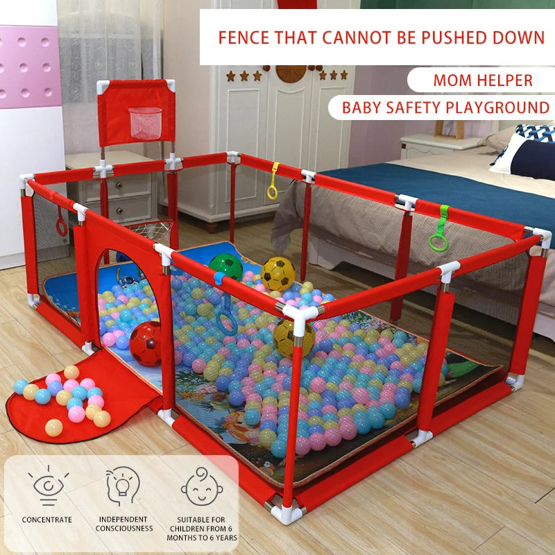 IMBABY Newborn Baby Playpen Safety Indoor Playground