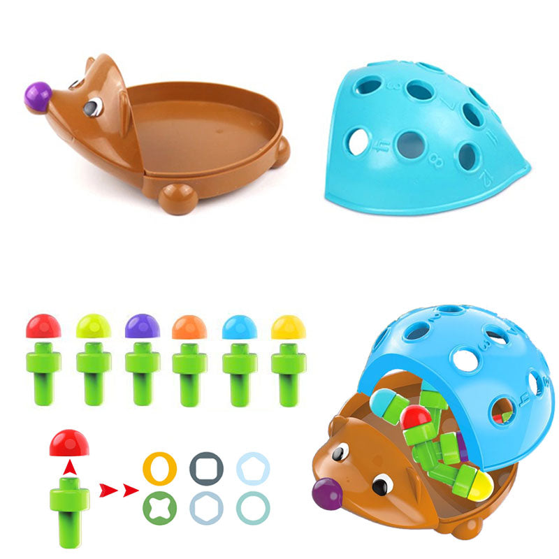 Hedgehog Montessori Toys Baby Concentration Training Early