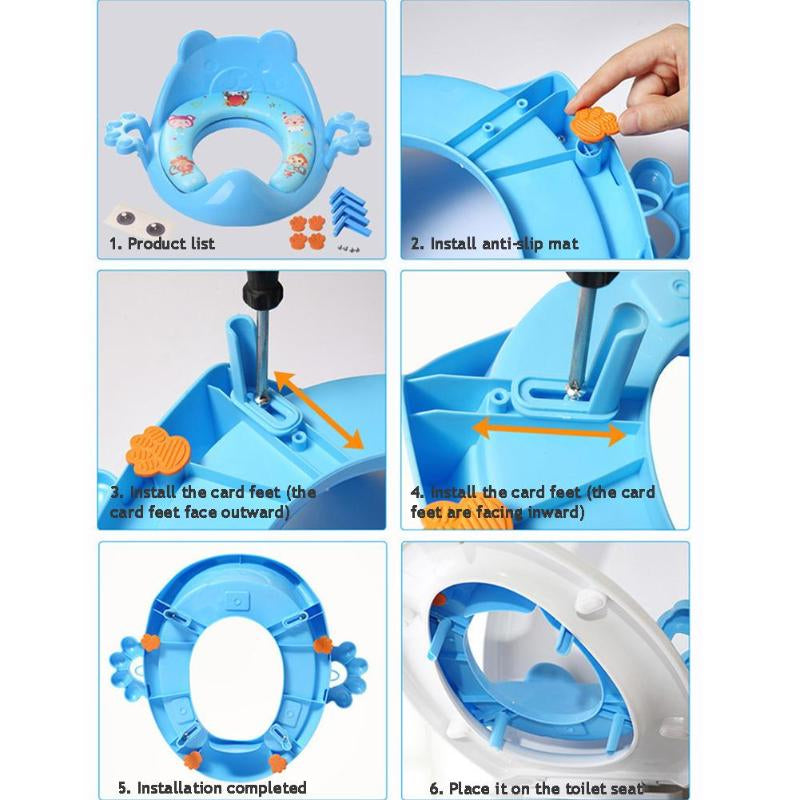 Infant Removable Toilet Chair Cushion Urinal Seat Ring