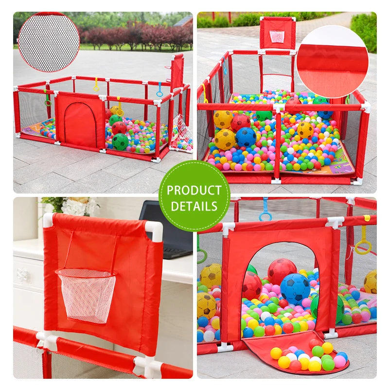 IMBABY Newborn Baby Playpen Safety Indoor Playground