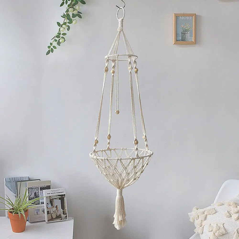 Large Macrame Cat Hammock Hanging Swing Bed