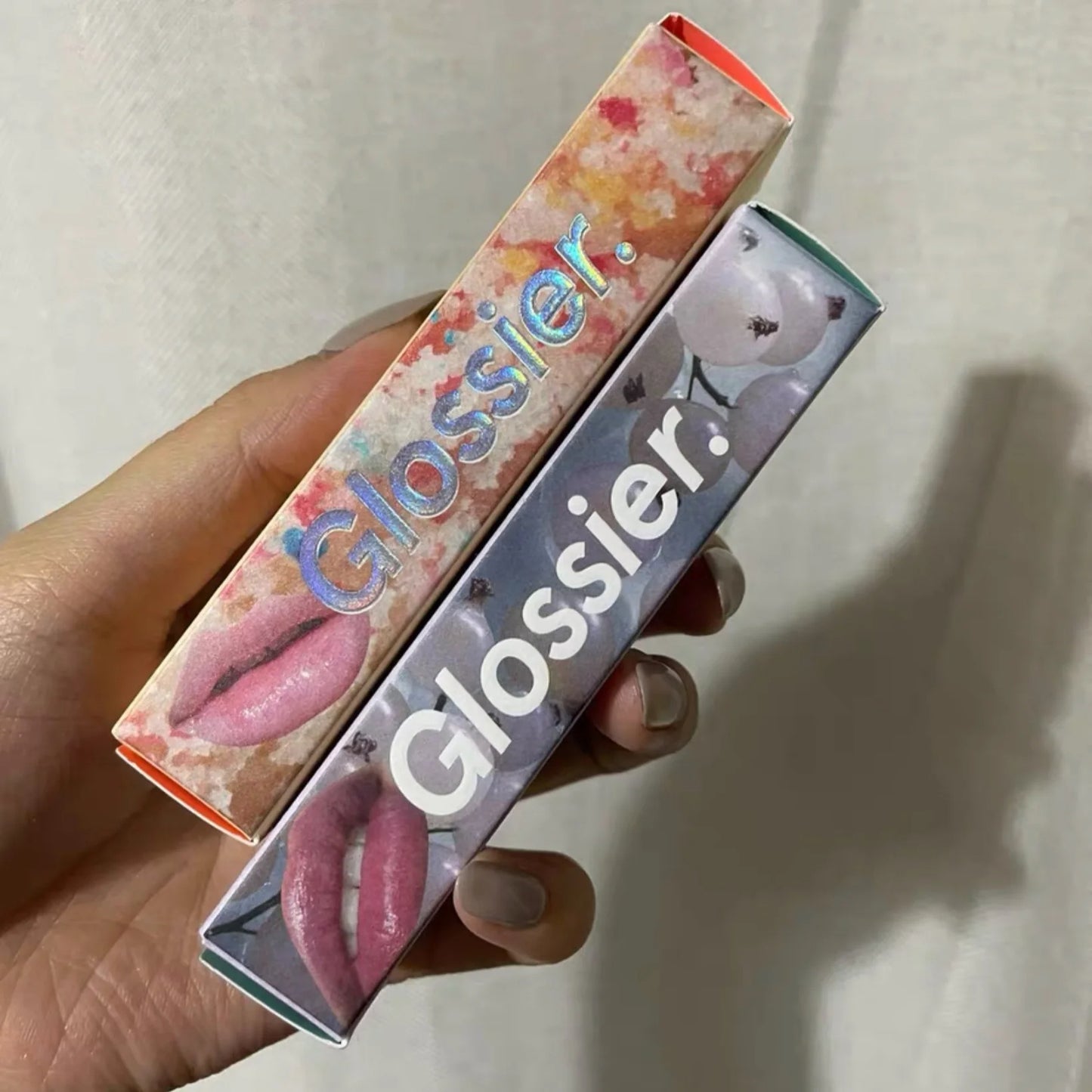 Glossier Rose Mint Berry Mango Cherry Makeup