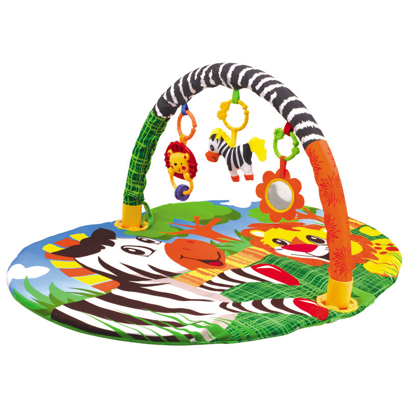 Multifunctional Fitness Frame Round Play Crawling Mat for Kids