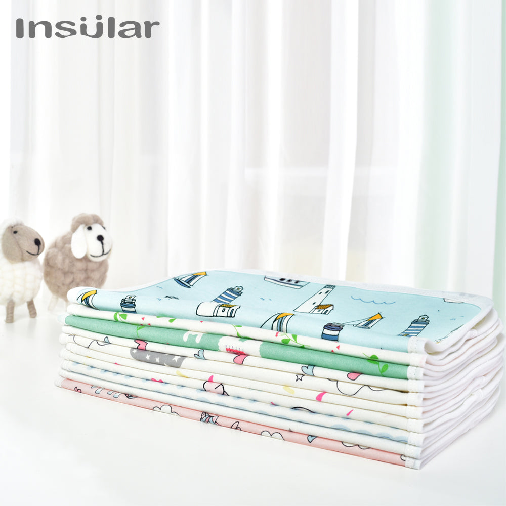 Insular Waterproof Baby Diaper Changing Mat Pad