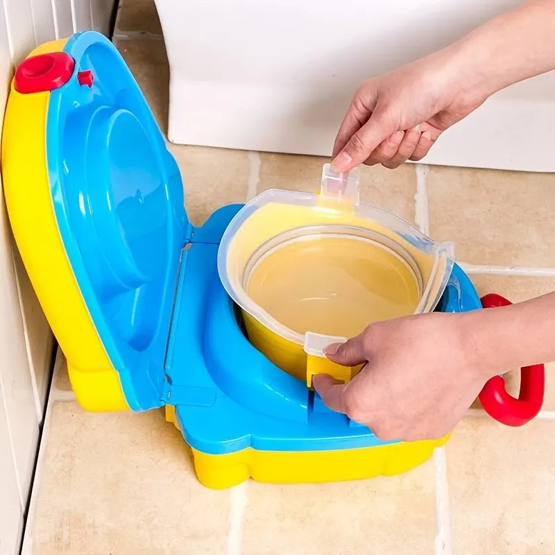 Foldable Sink Baby Can Camp Bucket Cover Toilet Trainer