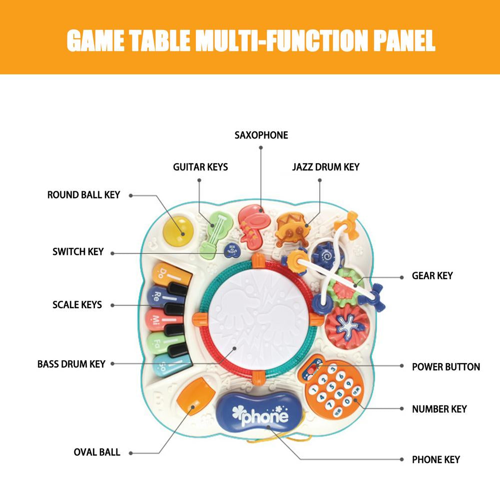 Baby Musical Table Game Activity Center