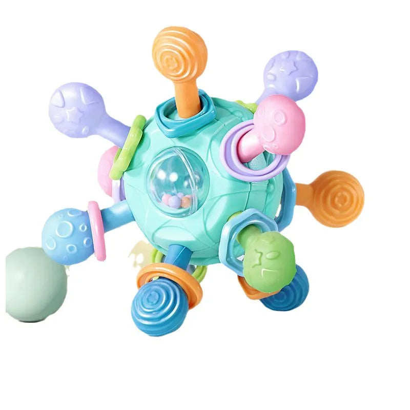 Rotating Rattle Ball Grasping Baby Activity Development Toy