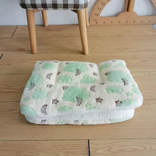 Flannel Pet Cat Bed Thicken Sleeping Mat