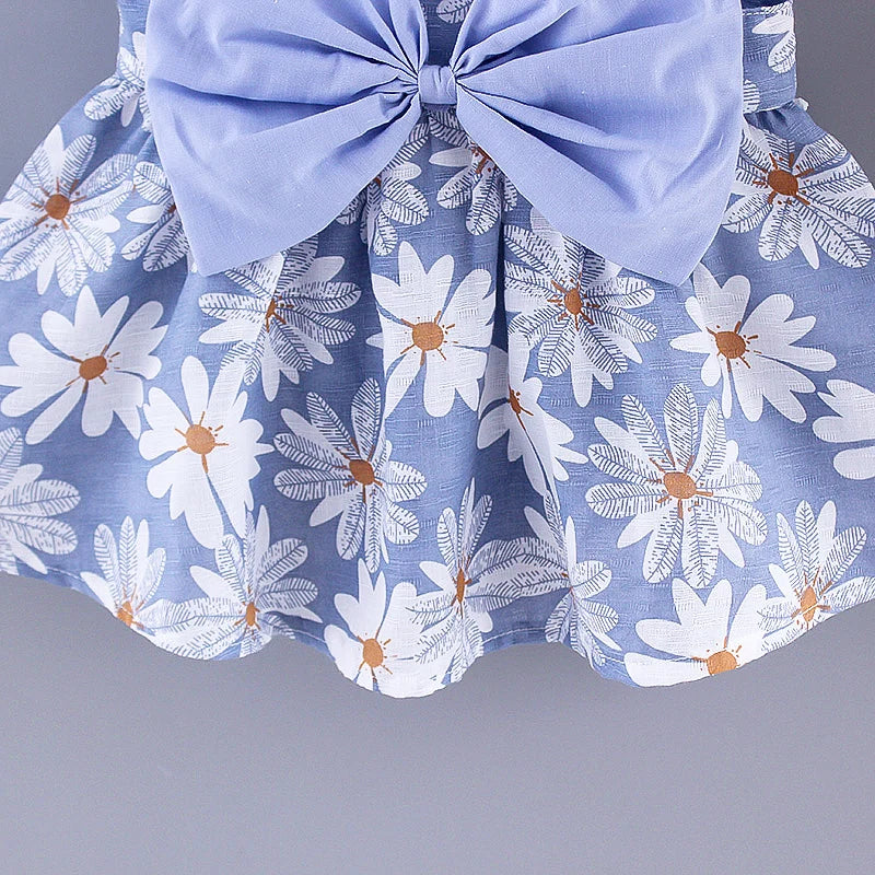 2024 Summer Small Daisy Cotton New Baby Dress