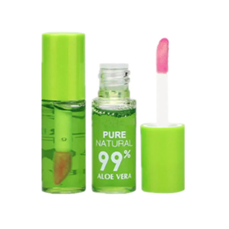 Aloe Infusion: Nourishing Lip Gloss with Natural Color Change