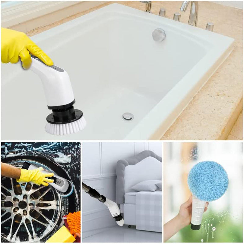 Electric Spin Scrubber-Cordless Cleaning Brush Power Shower