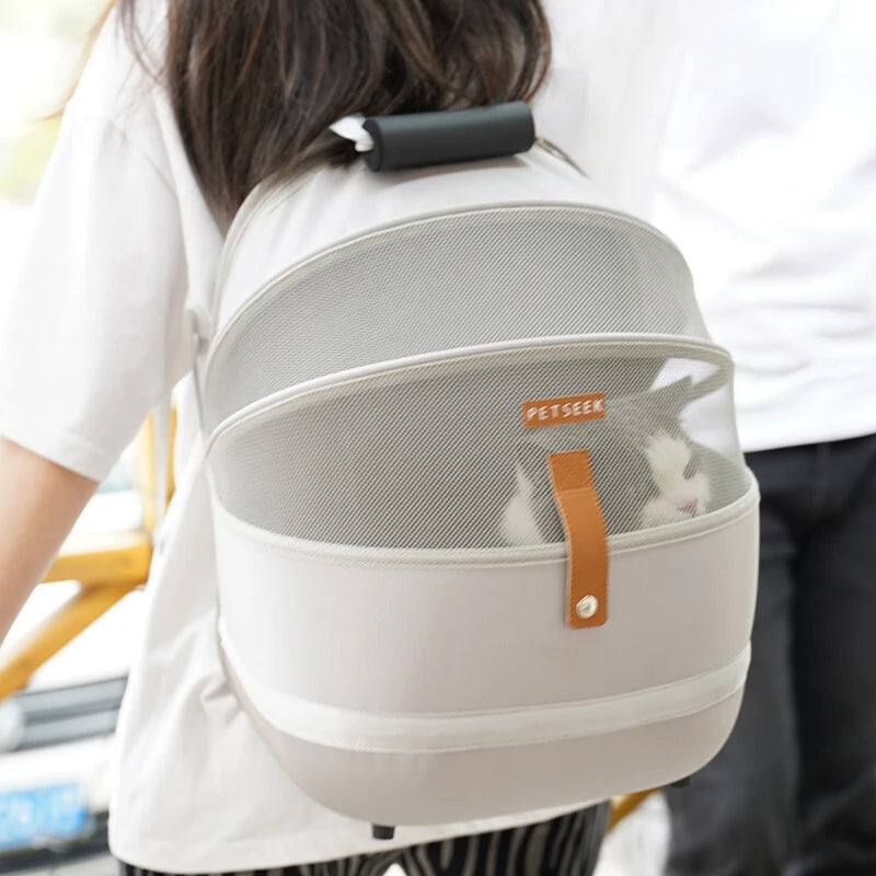 Portable Space Capsule Trolley Bag Pet Accessories For Going Out