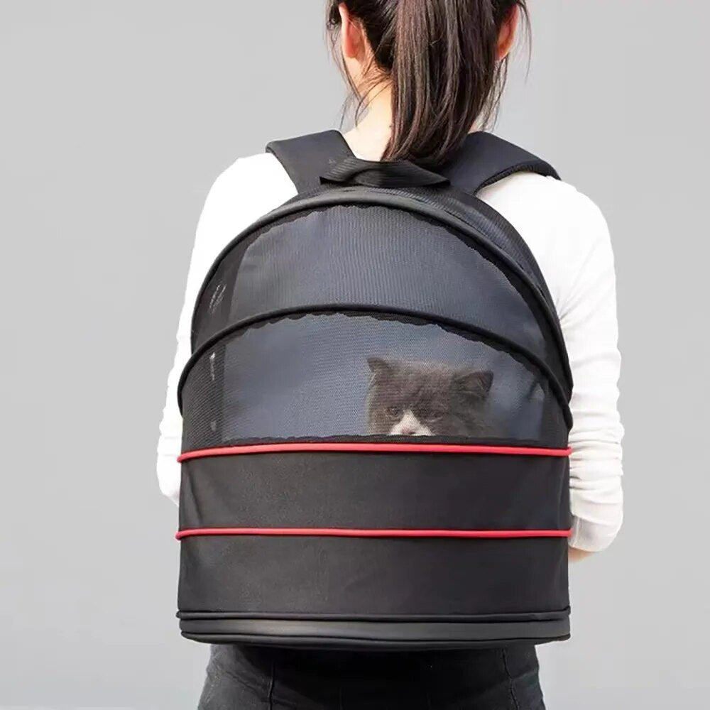 Pet Carrier Backpack Bag for Small Dogs-Cats