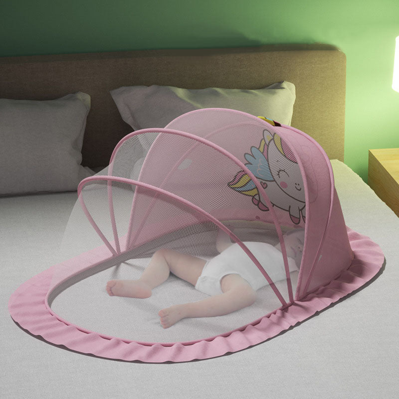 Baby Bed Mosquito Net Newborn Without Bottom Foldable