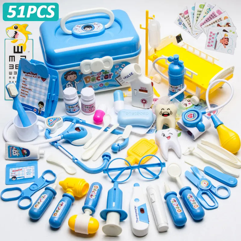 Medical Kit Nurse Tools Bag Toys