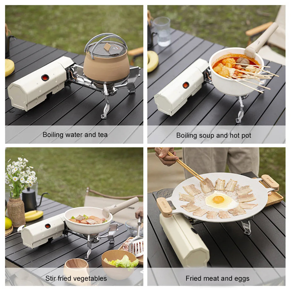 Portable Outdoor Gas Stove Folding Cassette Stove