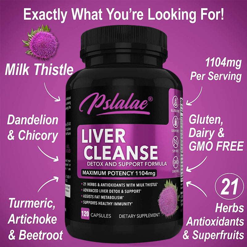 Natural Milk Thistle Dandelion Supplement