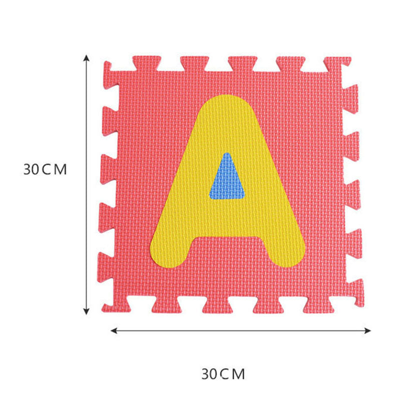 English Alphabet Pattern Baby Crawling Mat