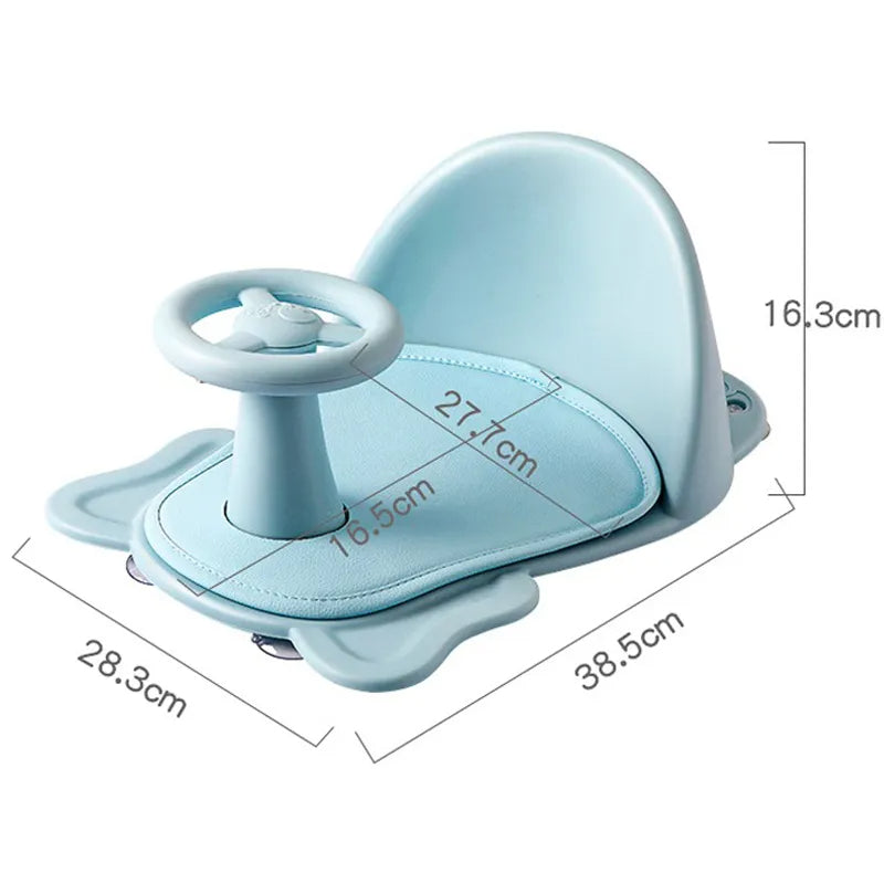 Newborn Non-slip Round Bathtub Seat