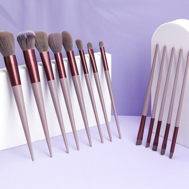 Eye Shadow Women Makeup Foundation Brushes Set