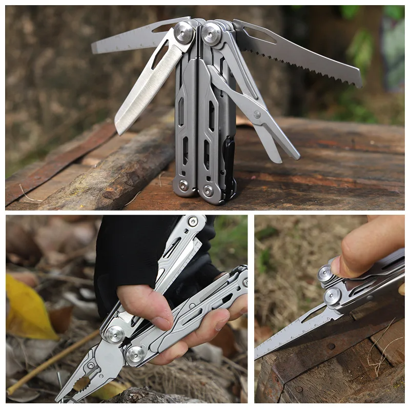 Outdoor Camping Emergency survival Knife Pliers Multifunction Tools